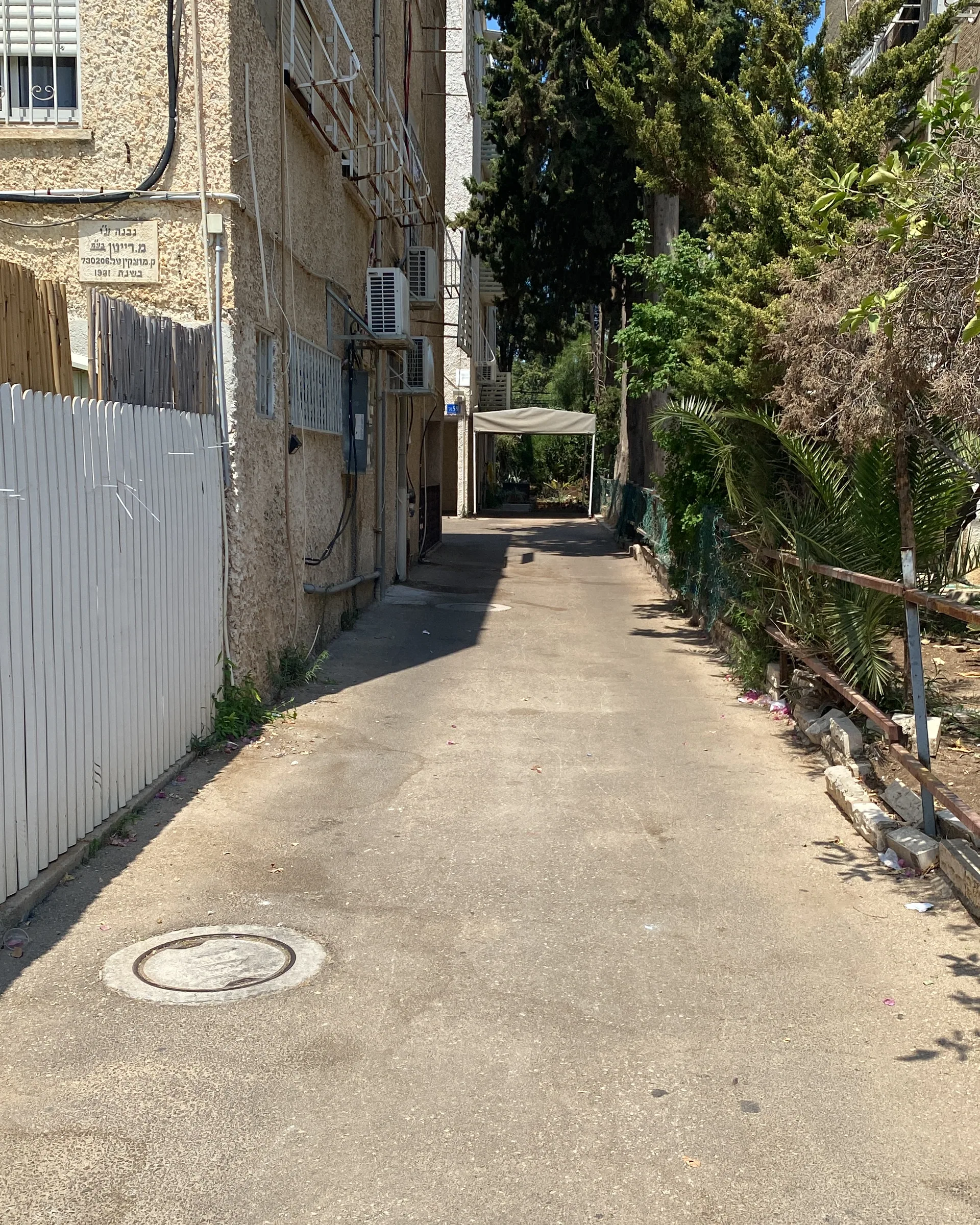 הדירה לפני תחילת העבודה בקריית חיים